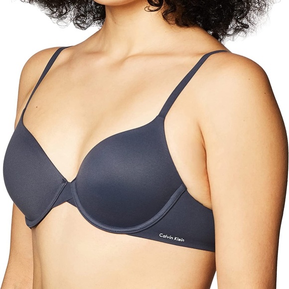 (1569) Calvin Klein Women's Perfectly Fit Lightly Lined T-Shirt Bra 34 C - Picture 1 of 9